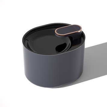 Автоматична напувалка-фонтан для котів і собак 3 л USB живлення з фільтром чорна 16006361 фото